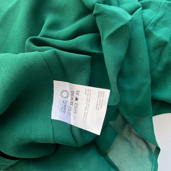 🍭🍭Sale🍭🍭 Reformation Emersyn Dress in Emerald - Picture 7 of 16